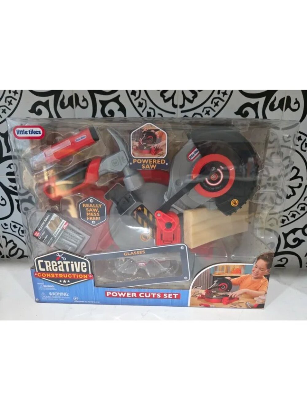 Little Tikes Creative Construction Power Cuts Set NEW
